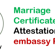 Marriage Certificate attestation from Saudi embassy in Pakistan