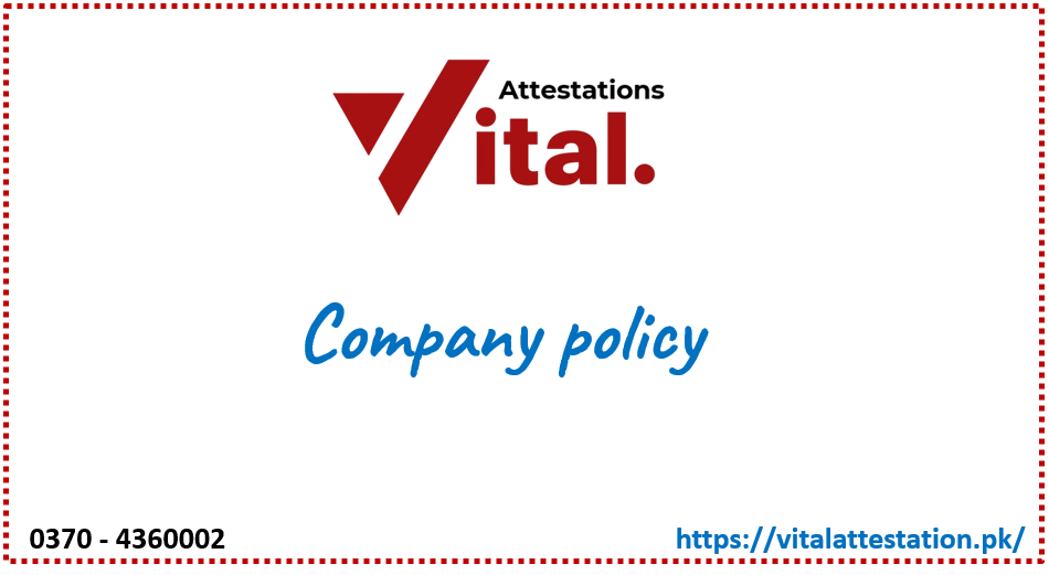 company policy 