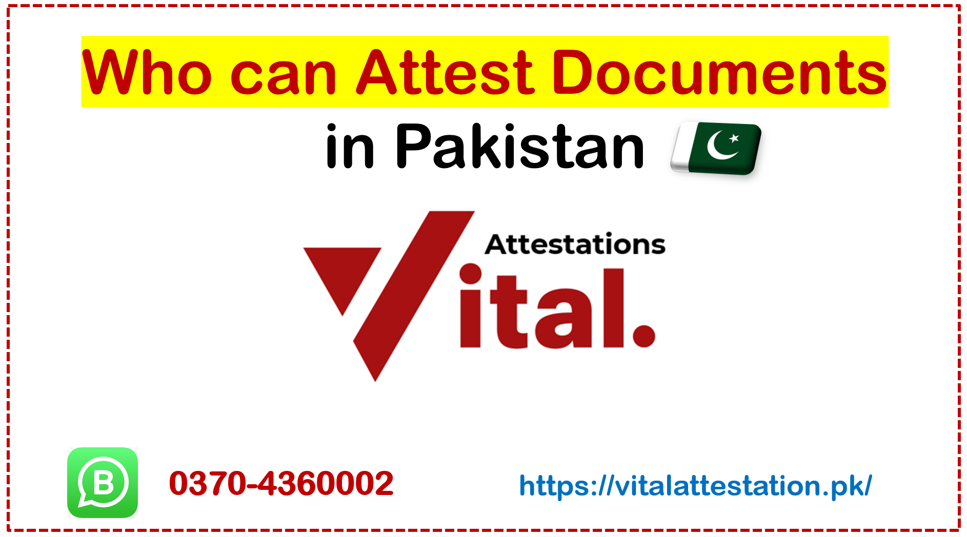 Who Can Attest Documents in Pakistan