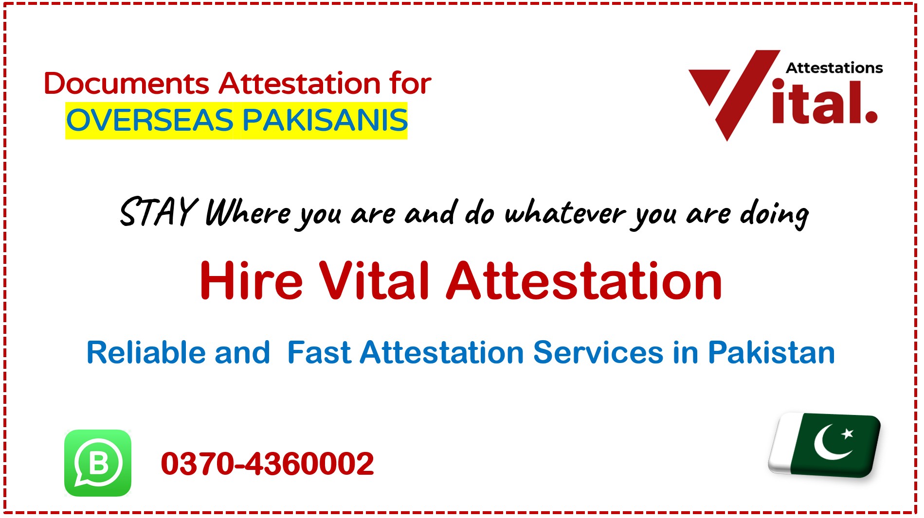 Documents Attestation in Pakistan for overseas pakistanis